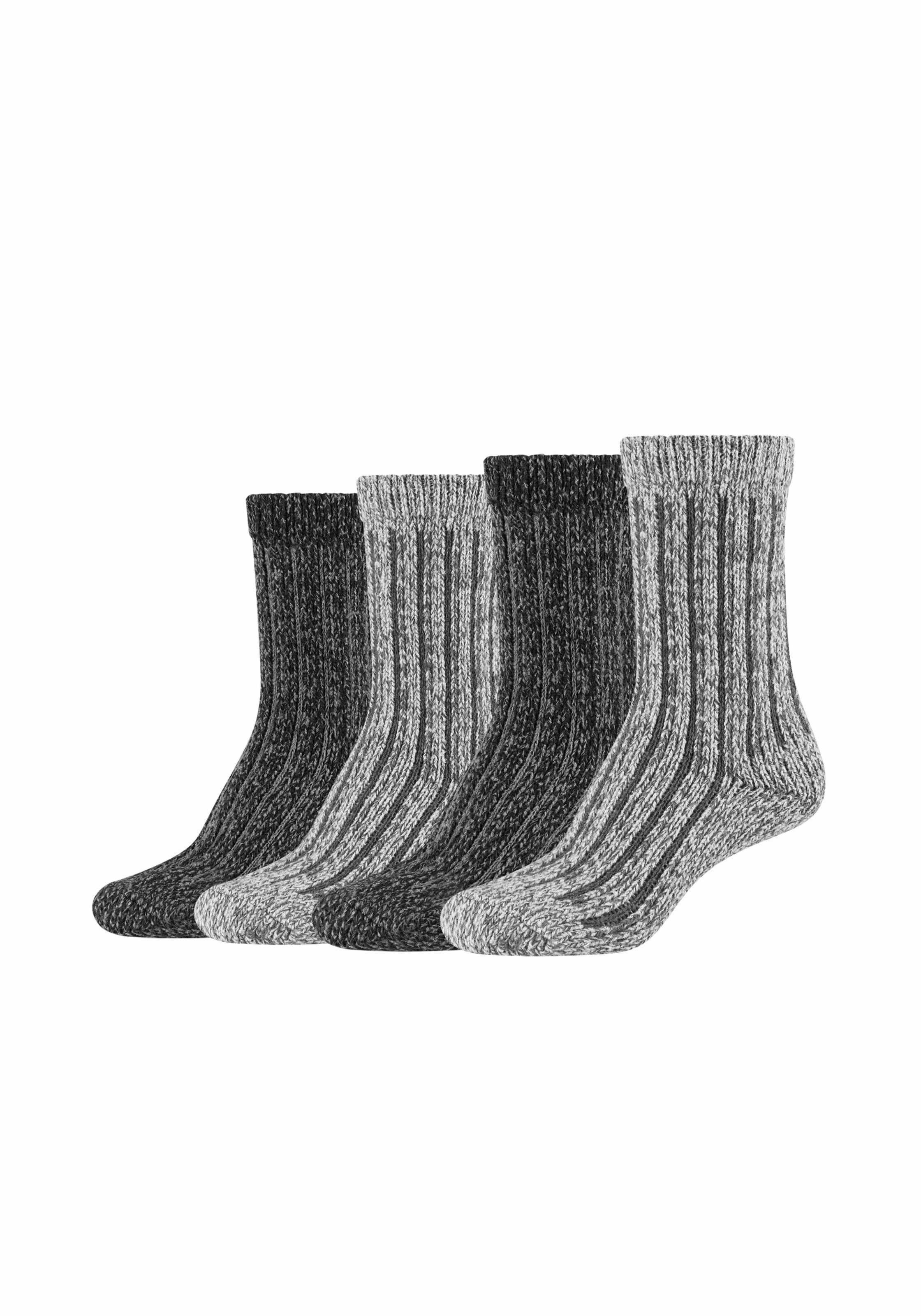 s.Oliver Socken 'Hygge' in Grau: Vorderseite