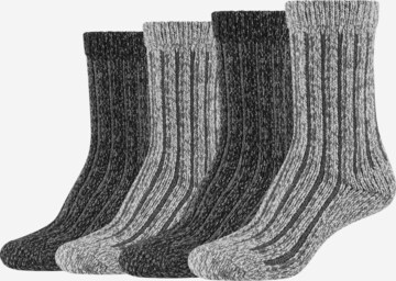 s.Oliver Socks 'Hygge' in Grey: front