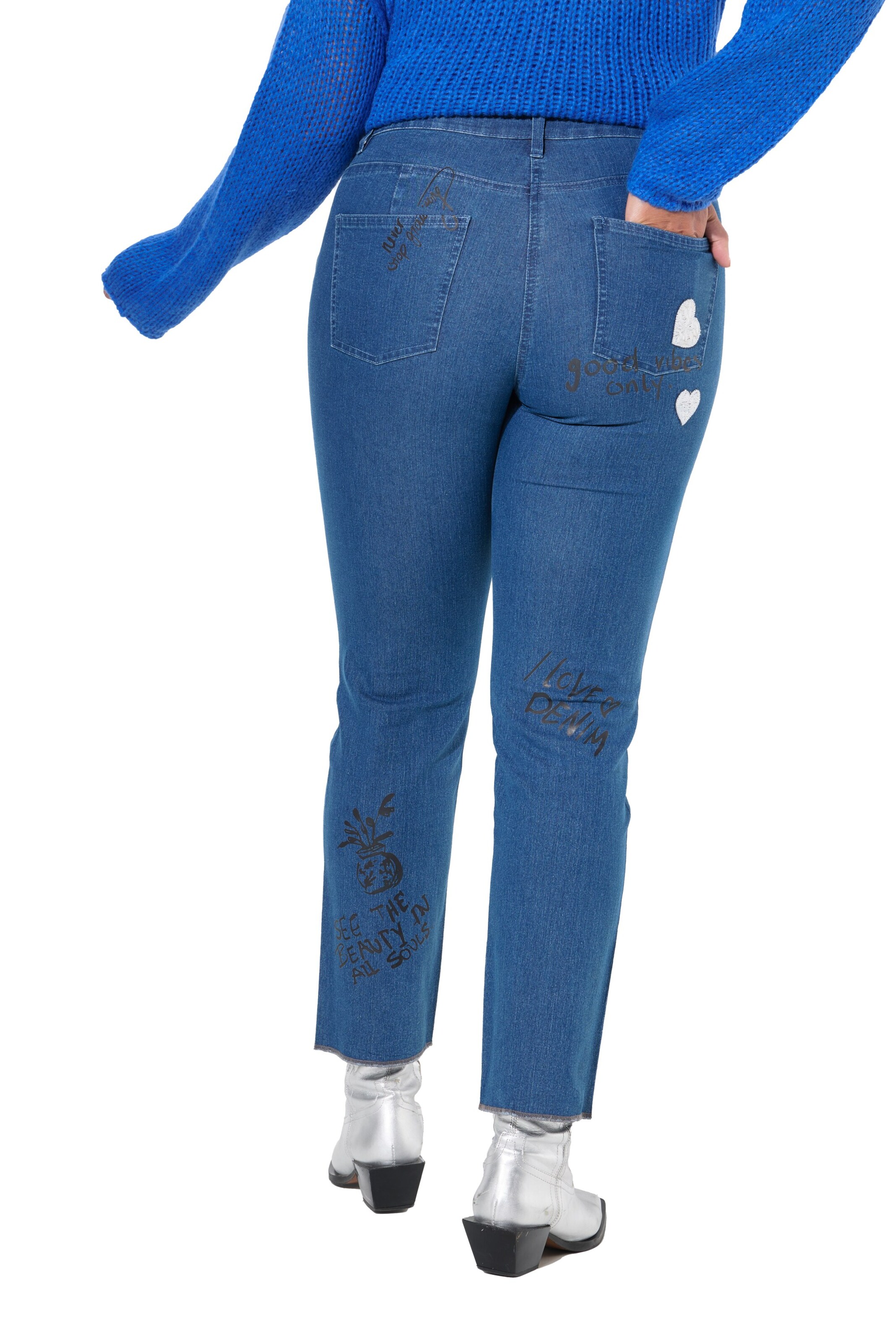 Angel of Style Skinny Jeans in Blue