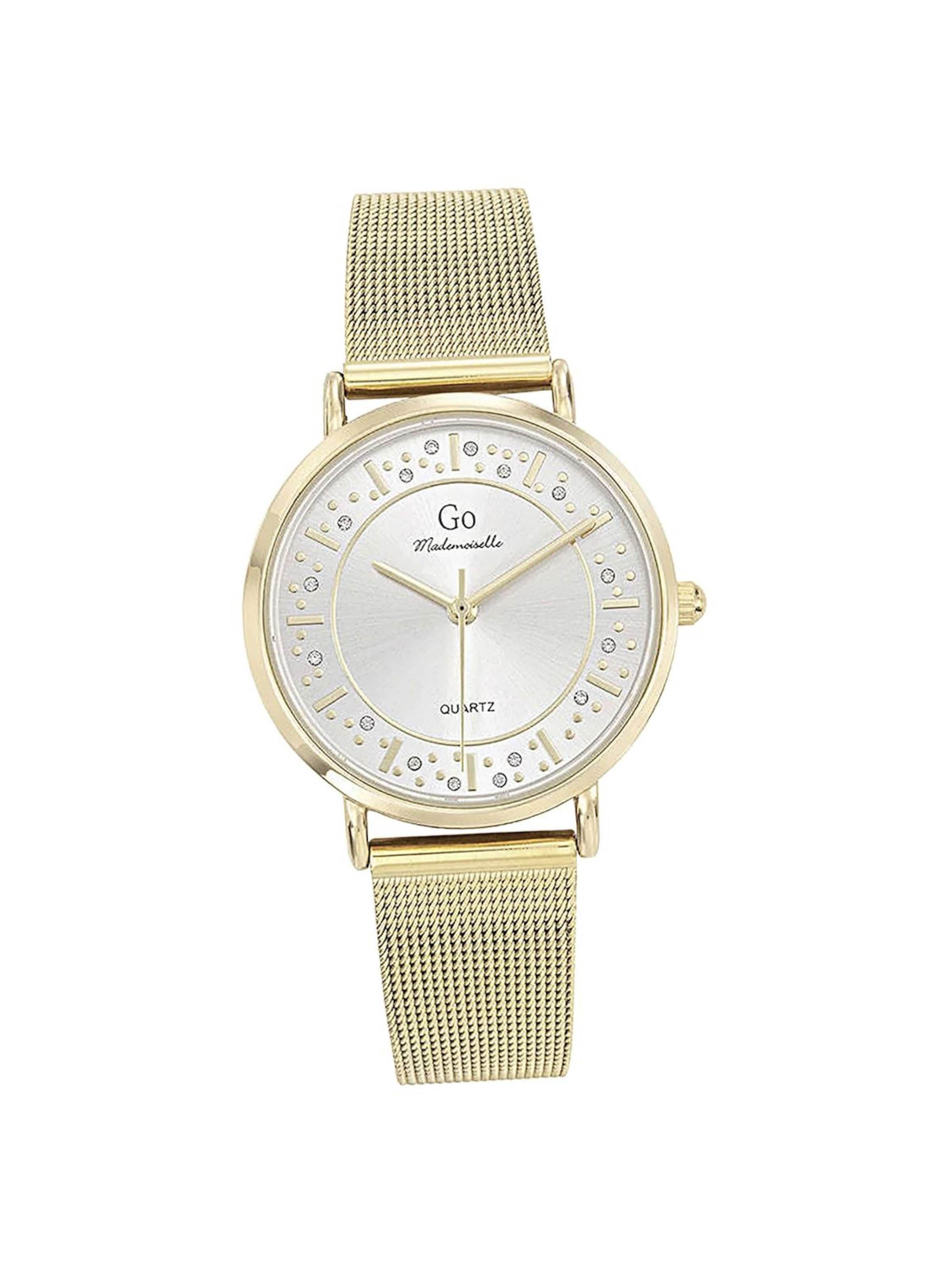 GO GirlOnly Analog Watch in Gold: front