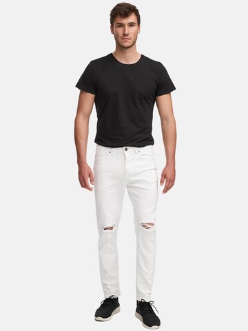 Skinny Jean 'Z001' Tazzio en blanc