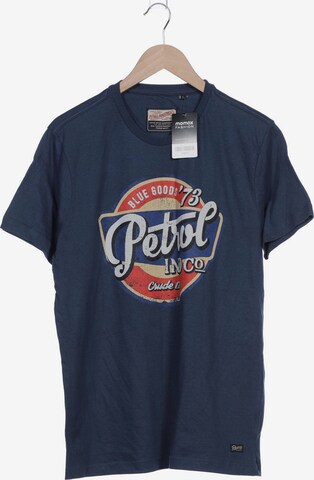 Petrol Industries Shirt in L in Blue: front