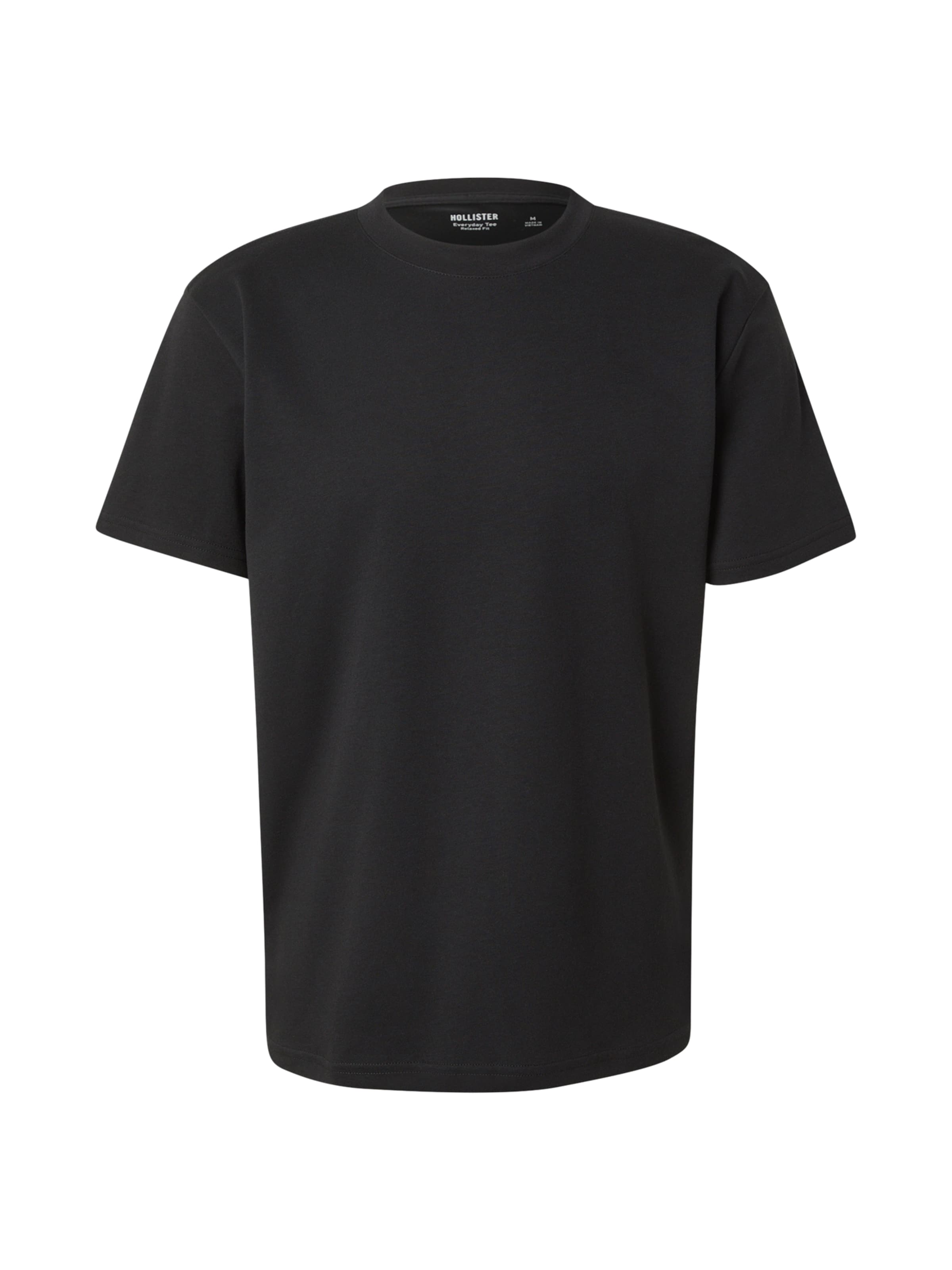 HOLLISTER T-shirt i svart: framsida