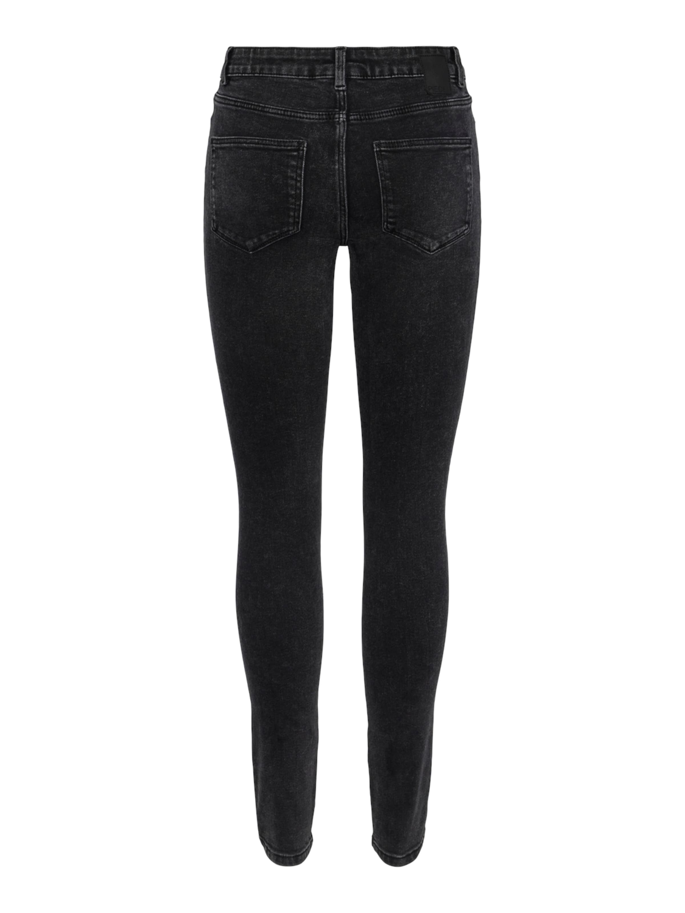 PIECES Skinny Džíny 'PCDANA' – šedá