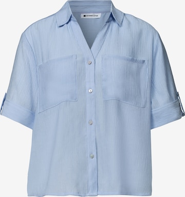 STREET ONE - Blusa en azul: frente