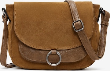Derimod Crossbody bag in Brown: front
