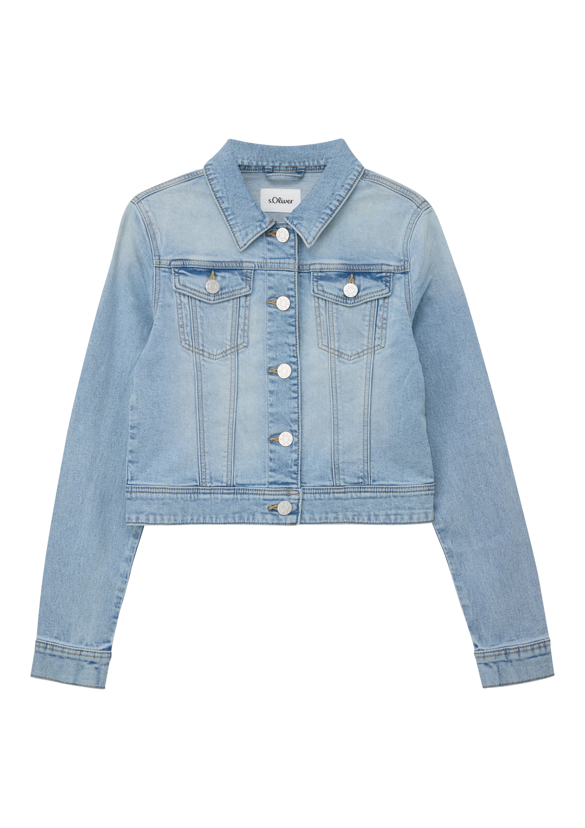 Veste mi-saison s.Oliver en bleu : devant