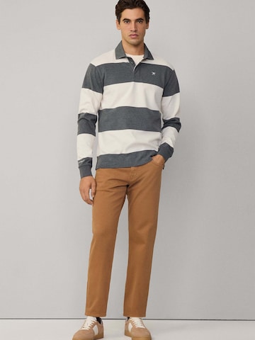 Hackett London Poloshirt 'Heritage Rugby' in Grau
