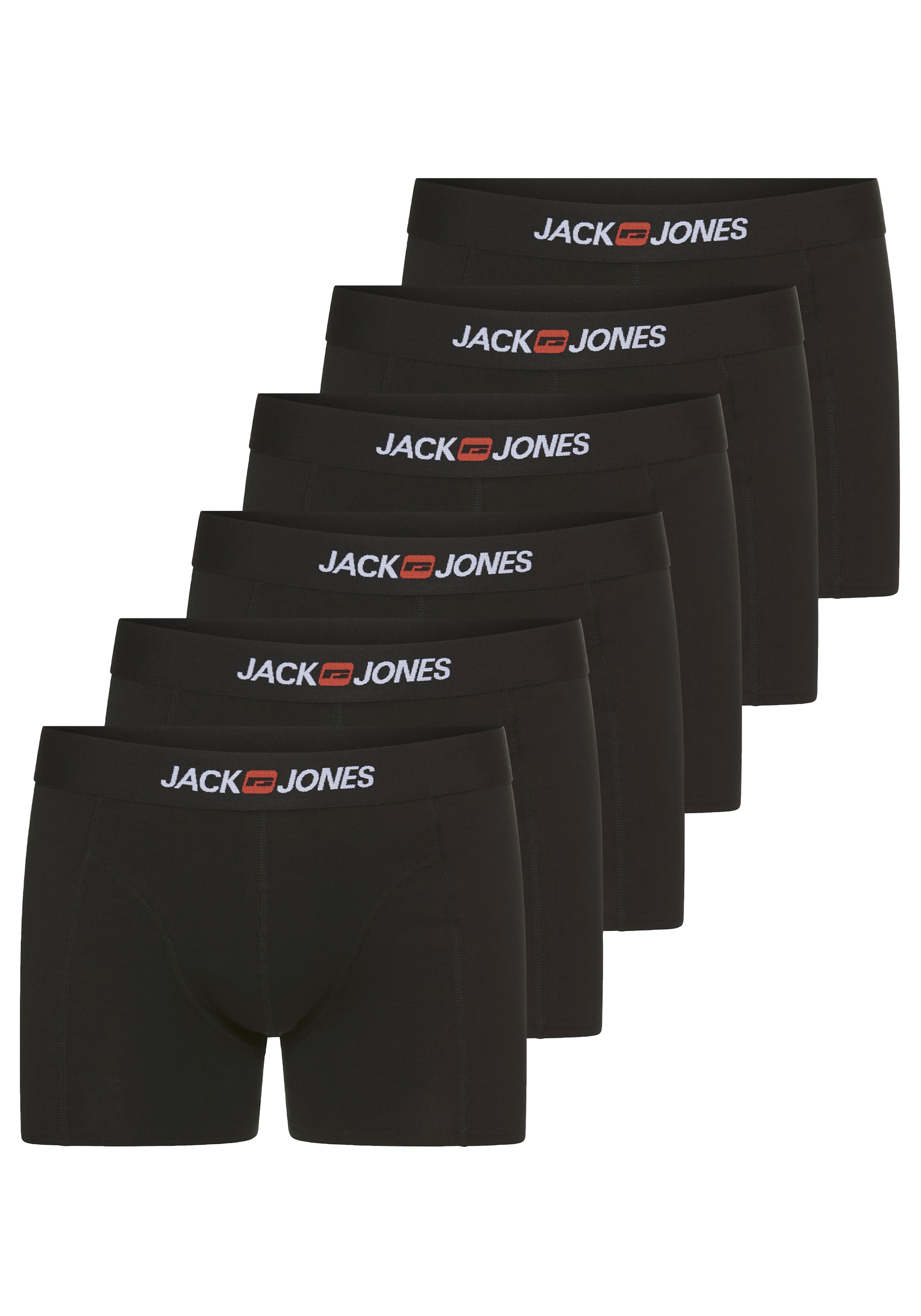 JACK & JONES Boxershorts in Schwarz: Vorderseite