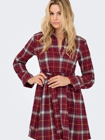ONLY Kleid in Rot