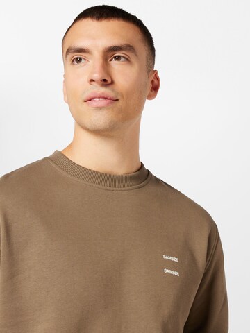 Samsøe Samsøe - Sweatshirt 'JOEL' em castanho