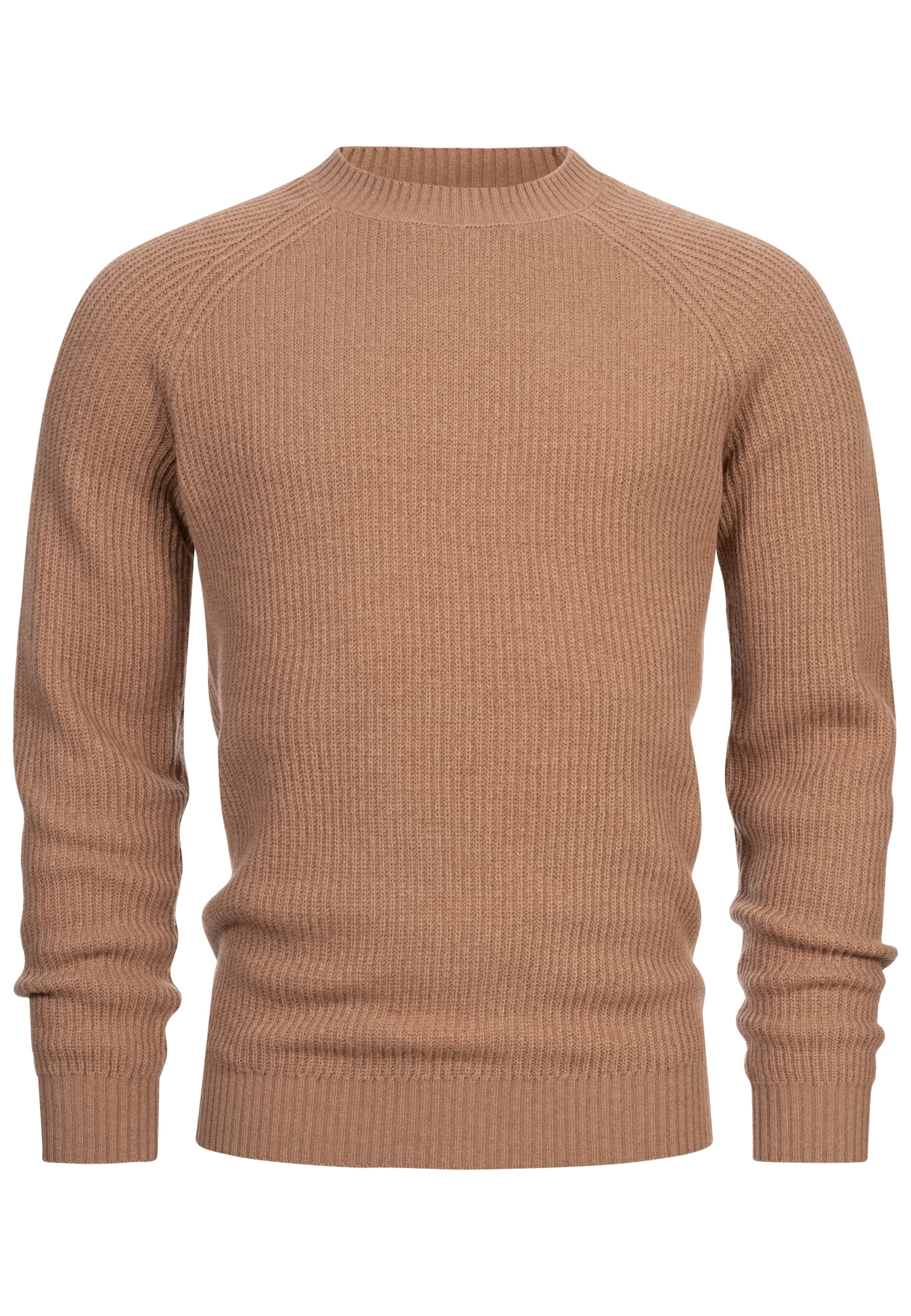 Kronstadt Trui ' Dorsey' in Bruin: voorkant