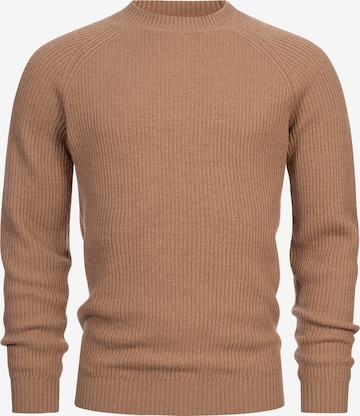 Kronstadt Pullover ' Dorsey' in Braun: Vorderseite