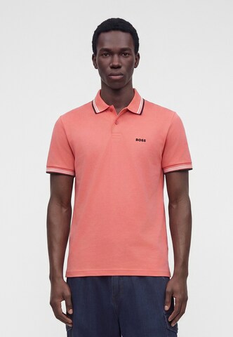 Tricou 'Paul' de la BOSS pe roz: față
