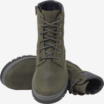 Ganter Lace-Up Ankle Boots in Green