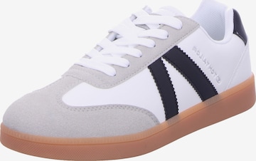 Baskets basses TOM TAILOR en blanc : devant