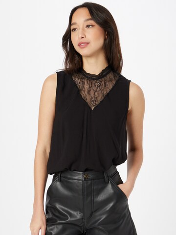 VERO MODA Top 'BAN' in Schwarz: Vorderseite