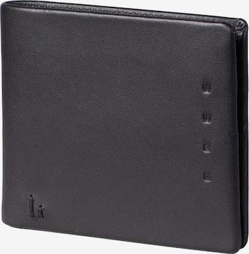 BREE Portemonnaie 'The Icons Fold' in Schwarz: Vorderseite