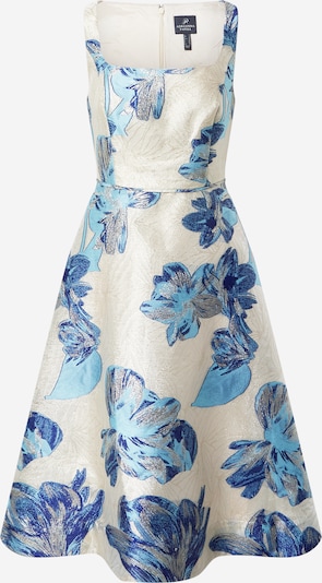 Rochie Adrianna Papell pe albastru / albastru deschis / argintiu / alb natural, Vizualizare produs