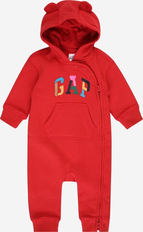 GAP Dungarees in Red: front