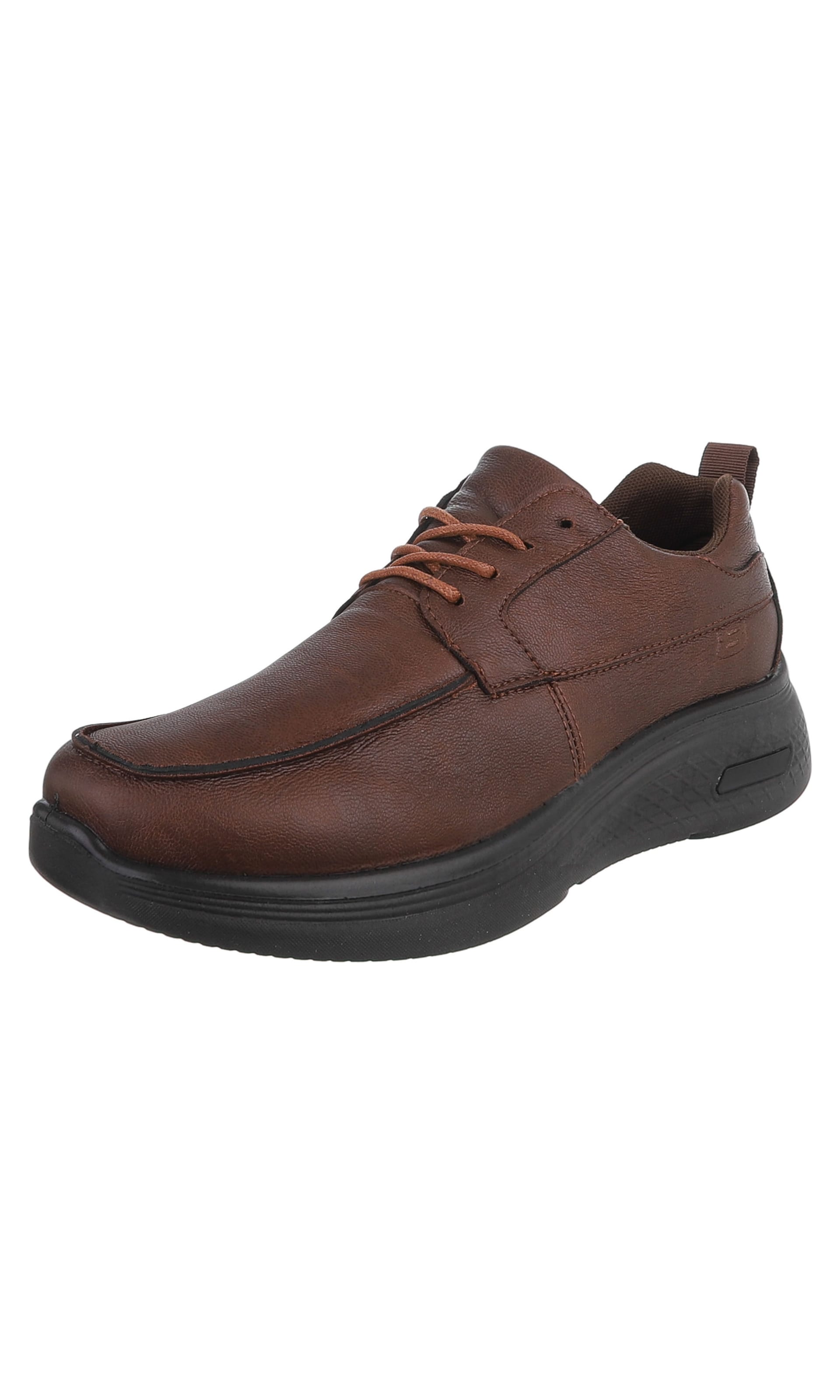 CoolWalk Lace-Up Shoes in Brown: front