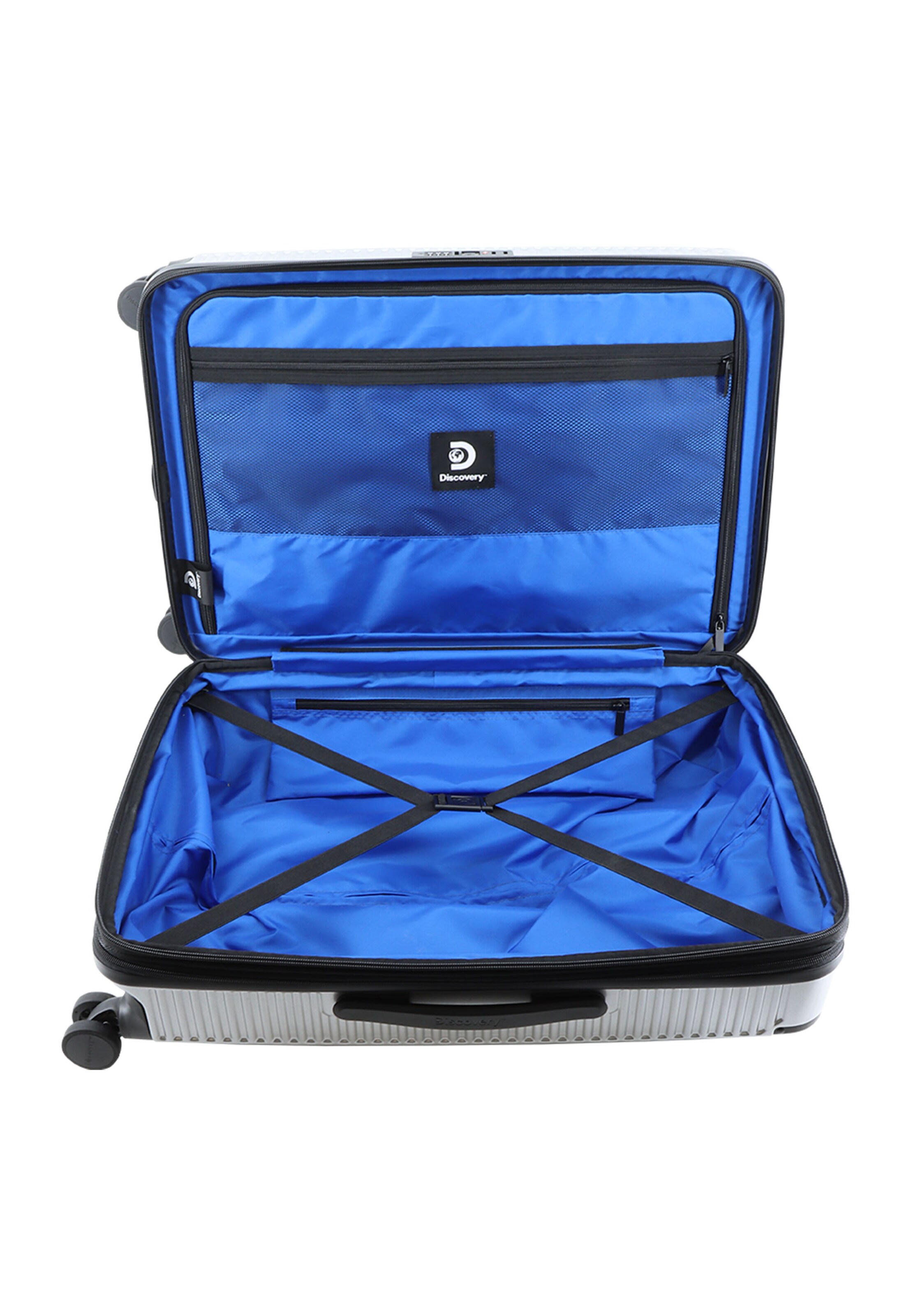Discovery Suitcase 'Crossroad Large' in Silver