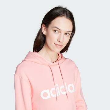 ADIDAS SPORTSWEAR Sportsweatshirt 'Essentials Linear' in Pink