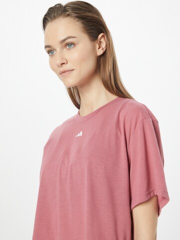 T-shirt fonctionnel 'Studio' ADIDAS PERFORMANCE en rose