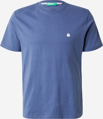 UNITED COLORS OF BENETTON T-Shirt in Blau: Vorderseite