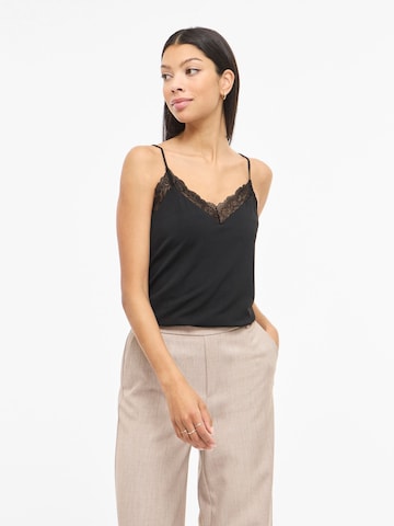 VILA Top 'VIMATTI' in Zwart: voorkant