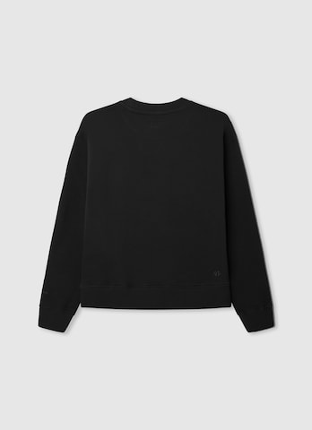Pepe Jeans Sweatshirt 'Winter Rose' in Black