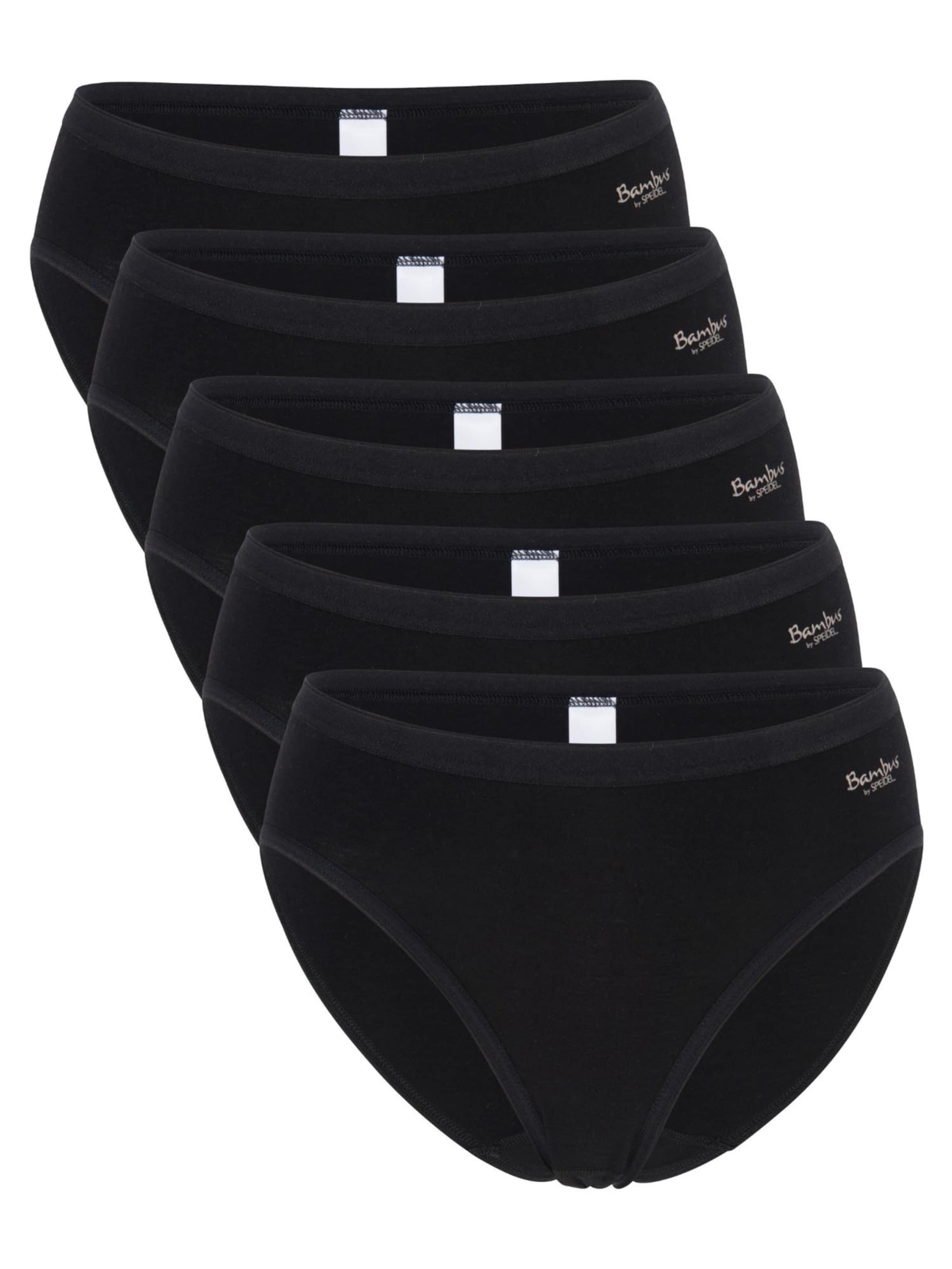 SPEIDEL Slip 'Bambus'‌‌‌‌ in Schwarz: Vorderseite