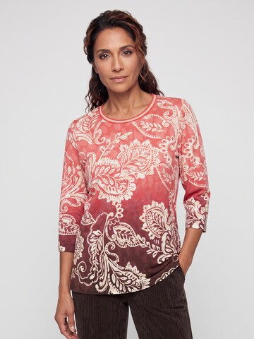 Olsen Shirt 'Hannah' in Rot: Vorderseite