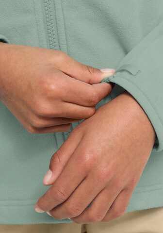 JACK WOLFSKIN Fleece Jacket in Green