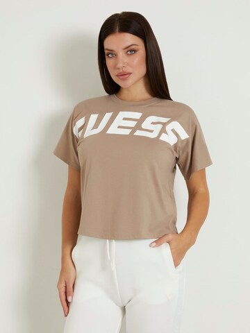 GUESS Shirt in Beige: front