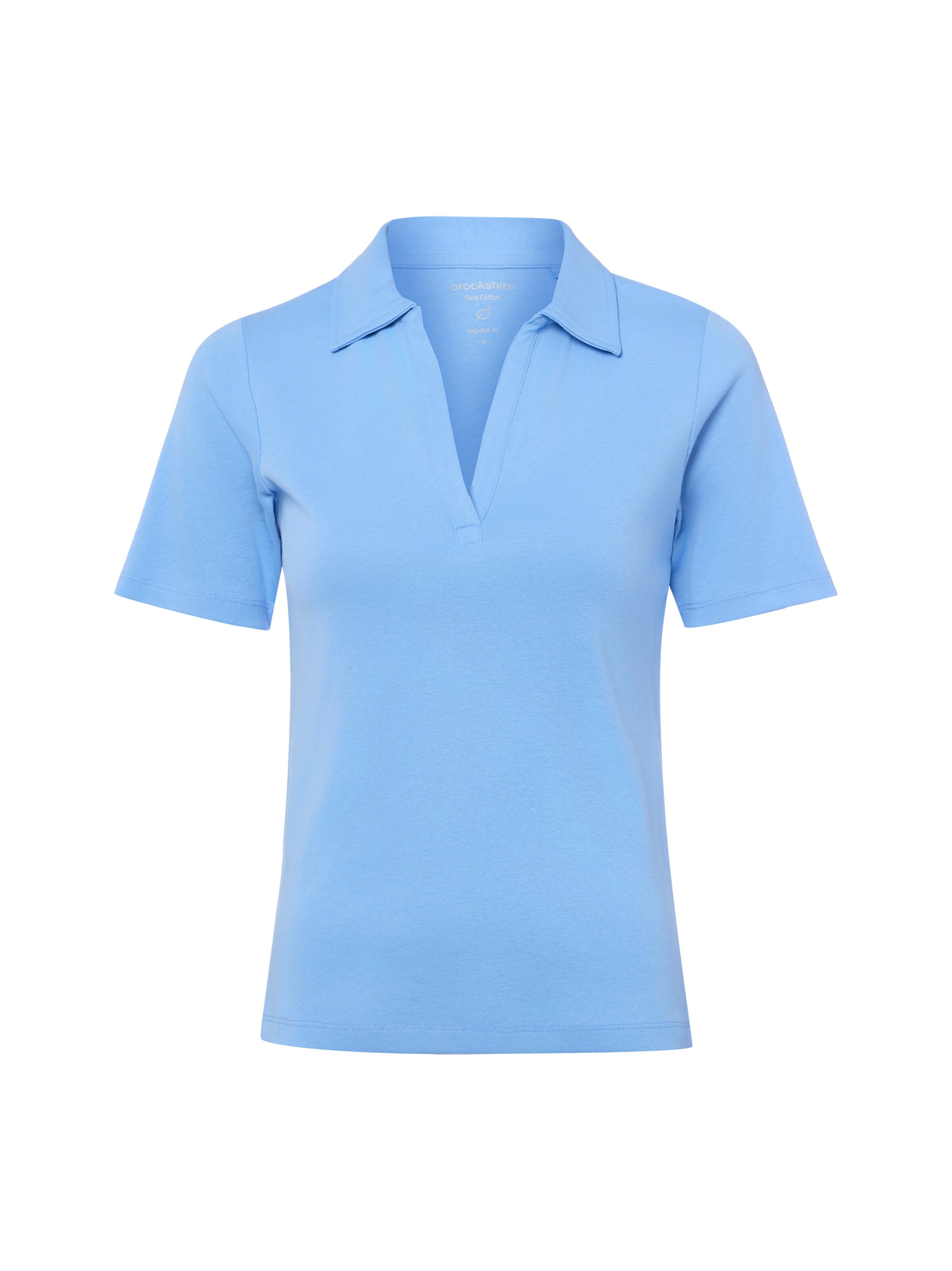 Brookshire Poloshirt in Blau: Vorderseite