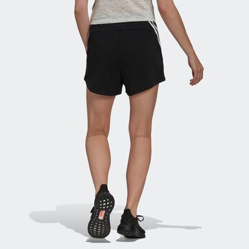 ADIDAS SPORTSWEAR Loosefit Sportovní kalhoty – černá