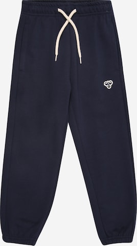 Hummel Tapered Sports trousers in Blue: front