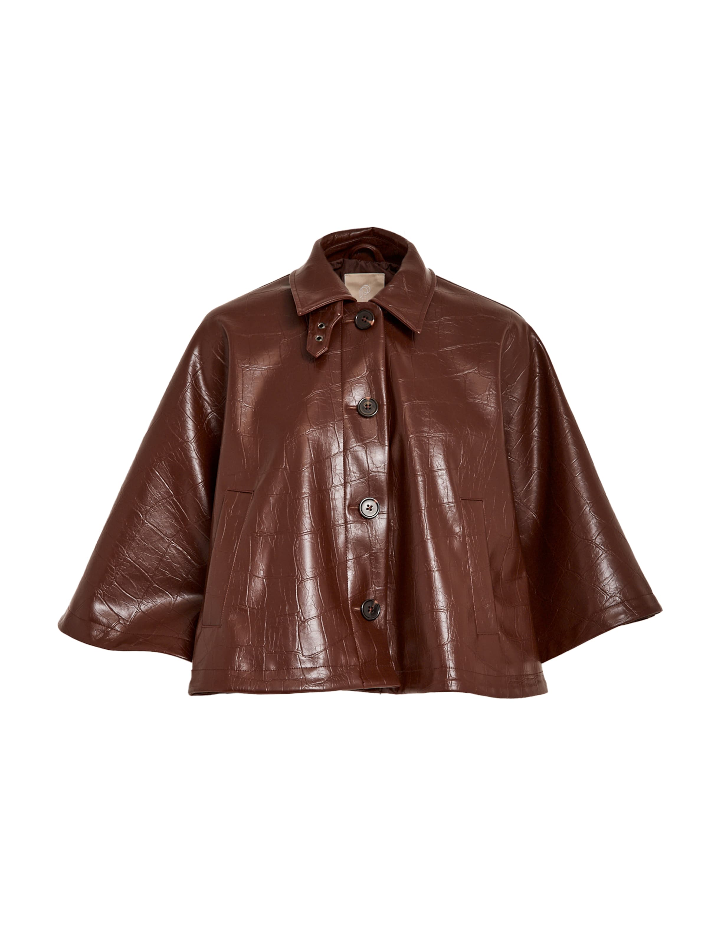 Peppercorn - Chaqueta de entretiempo 'Serafina' en marrón: frente