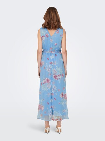 Robe d’été 'Sofia' ONLY en bleu