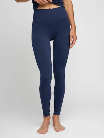 moshi moshi mind Skinny Leggings 'Pulse' in Blauw: voorkant