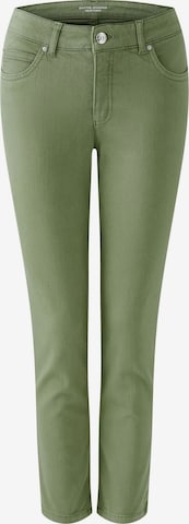 OUI Jeggings 'Baxtor' in Grün: Vorderseite