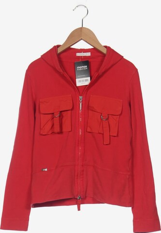 AIRFIELD Sweatshirt & Zip-Up Hoodie in S in Red: front