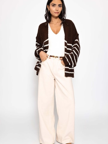 SASSYCLASSY Oversized Cardigan in Brown