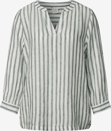 STREET ONE Bluse in Grün: Vorderseite