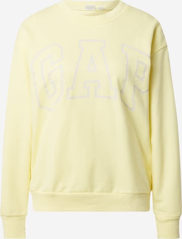 GAP - Sweatshirt em amarelo: frente