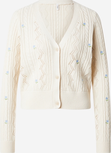 ONLY Kardigan 'ONLBIRTIE' u ecru/prljavo bijela / kraljevsko plava / maslinasta, Pregled proizvoda