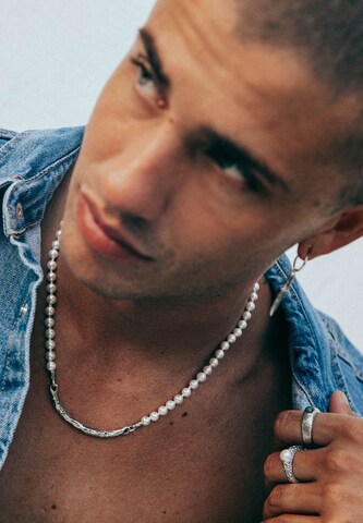 Chaîne Haze&Glory en argent : devant