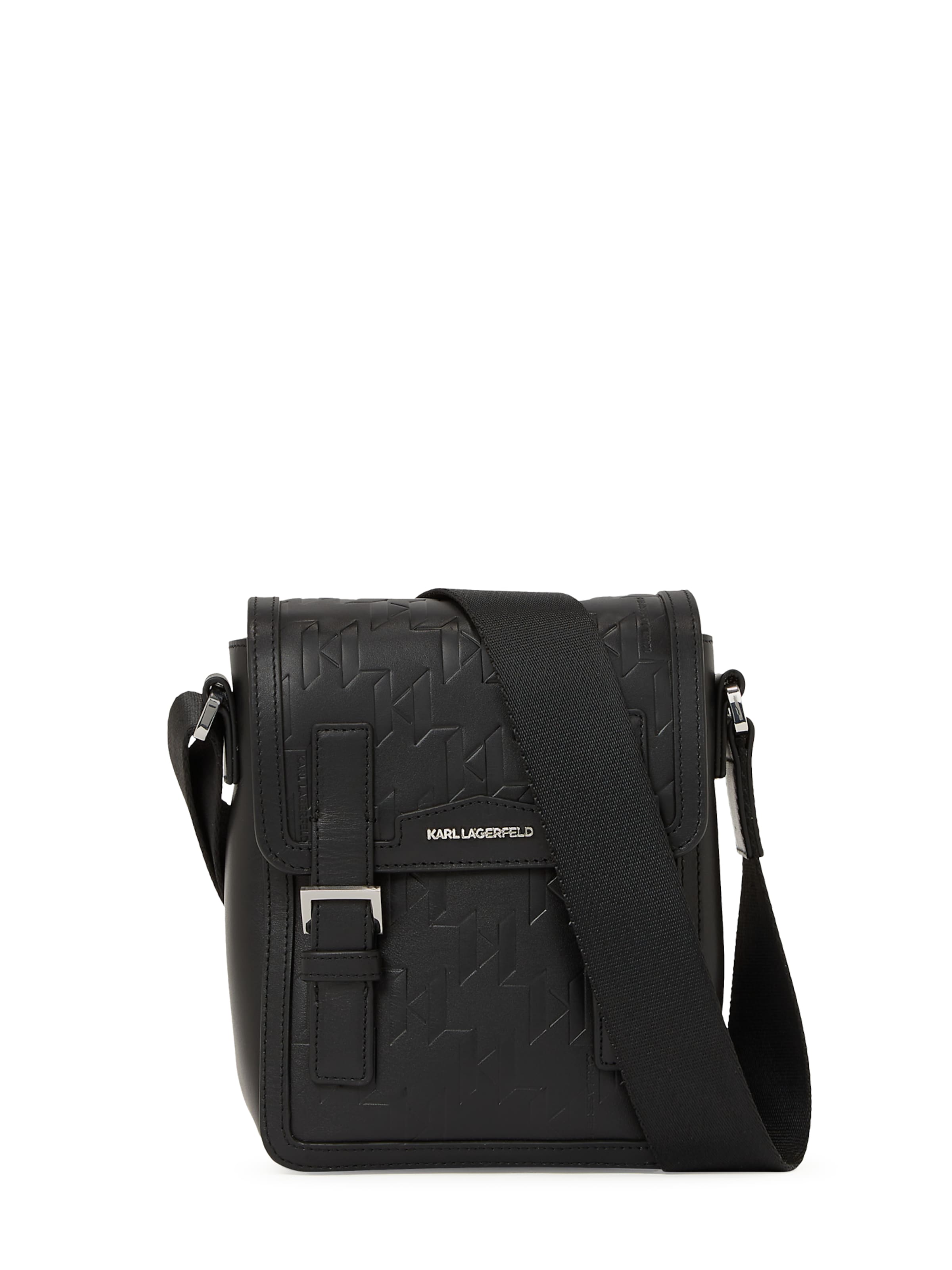 Karl Lagerfeld Τσάντα ώμου σε μαύρο: μπροστά