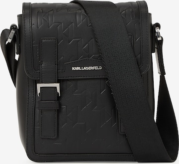 Karl Lagerfeld Olkalaukku värissä musta: etupuoli